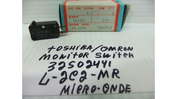 Toshiba 32502441 micro switch 